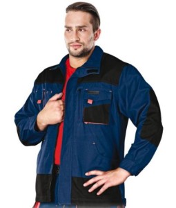 Bluza Robocza Ochronna Męska Leber&Hollman LH-FMN-J Reis Granatowa