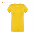 Koszulka Reklamowa Damska Bawełniana Ochronna Robocza JHK 145g V-neck TSRLCMFP mustard heather
