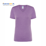 Koszulka Reklamowa Damska Bawełniana Ochronna Robocza JHK 145g V-neck TSRLCMFP lavender heather