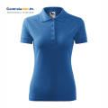 polo damska PIQUE POLO 210 lazurowa b.png