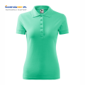 polo damska PIQUE POLO 210 miętowa b.png