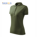 polo damska PIQUE POLO 210 khaki a.png