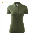 polo damska PIQUE POLO 210 khaki b.png