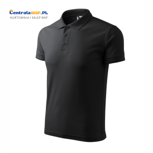 Koszulka Polo Malfini Adler Męska Pique Polo Robocza Ochronna Model 203 Gramatura 200g ebony gray