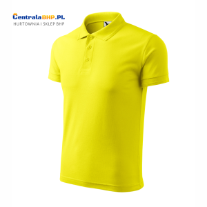 Koszulka Polo Malfini Adler Męska Pique Polo Robocza Ochronna Model 203 Gramatura 200g cytrynowa