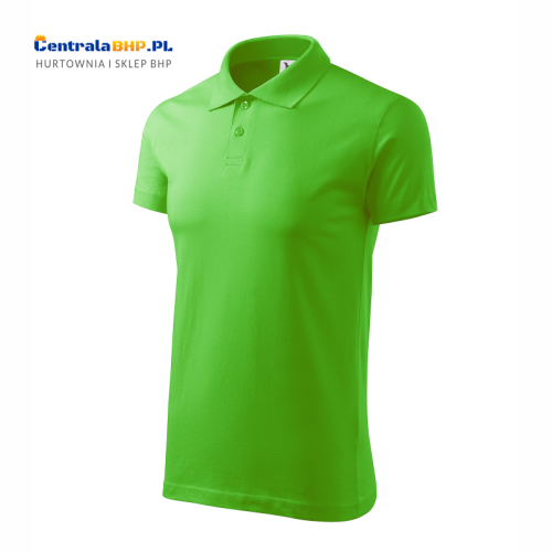 polo męska SINGLE J 202 green apple a.png