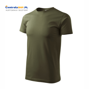 Koszulka bawełniana robocza męska BASIC 129 Adler Malfini 160g dla reklamy military