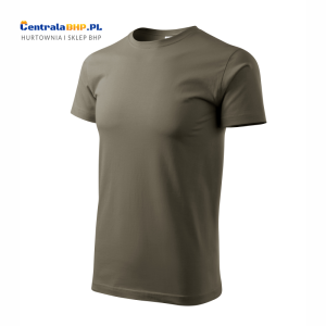 Koszulka bawełniana robocza męska BASIC 129 Adler Malfini 160g dla reklamy army
