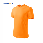 Koszulka bawełniana dziecięca Basic 138 Adler Malfini t-shirt reklamowy mandarynkowy