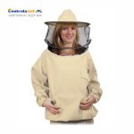 Bluza pszczelarska bezpieczna z kapeluszem BEE-JAC21 beżowy S-3XL ADAMEK
