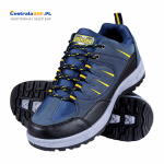 Lekkie półbuty robocze obuwie rekreacyjne sportowe GRIFT GRENSHO granatowo-czarno-żółty