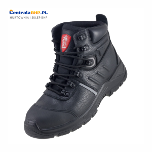Trzewik roboczy ochronny męski obuwie bezpieczne z elementami odblaskowymi Urgent 125 S1 czarny