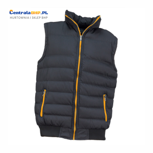 Bezrękawnik męski roboczy ocieplany Urgent BR-1430 ORANGE