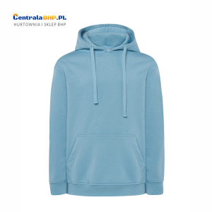 Bluza Męska Robocza Sportowa Reklamowa Z Kapturem Nierozpinana JHK SWRAKNG sky blue 