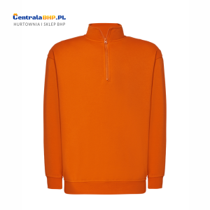 Bluza Męska Robocza Sportowa Reklamowa  JHK SWRA ZIP orange