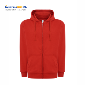 Bluza Unisex Robocza Sportowa Reklamowa Pod Nadruk JHK SWUA HOOD red