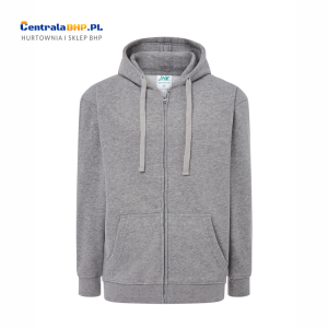 Bluza unisex Robocza Sportowa Reklamowa Pod Nadruk JHK SWUA HOOD grey melange 