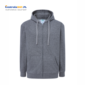 Bluza Unisex Robocza Sportowa Reklamowa Pod Nadruk JHK SWUA HOOD dark grey melange