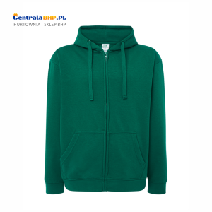 Bluza Unisex Robocza Sportowa Reklamowa Pod Nadruk JHK SWUA HOOD kelly green