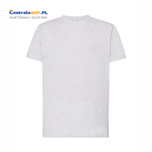 Koszulka Robocza T-shirt Męska Bawełniana Pod Nadruk JHK TSRA 190 g ash melange