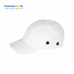 Kasko - Czapka BUMPCAP Kask Hełm Ostrzegawczy Biały Antyskalpowy Lekki Reis