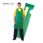 Fartuch Foliowy Ochronny Roboczy FFOL - ROLL Reis Zielony Opakowanie Zbiorcze 100 szt