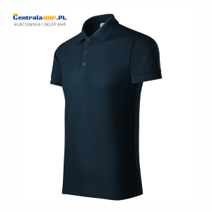 Koszulka polo męska reklamowa robocza "polówka" 170g model Joy P21 odrywana metka Adler Malfini granatowy
