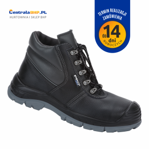 Trzewiki ochronne bezpieczne ocieplane PPO Winter T758 S3 czarny 