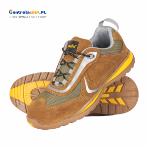 Obuwie męskie i damskie zamszowe półbuty bezpieczne BRGRIT Reis