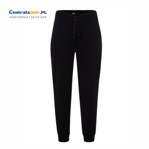 Spodnie robocze dresowe męskie 290g SWEAT PANTS CUFF JHK czarny