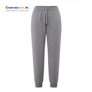 Spodnie robocze dresowe męskie 290g SWEAT PANTS CUFF JHK grey melange