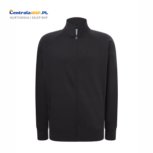 Bluza robocza reklamowa dresowa męska rozpinana FULL ZIP SWEATSHIRT JHK charcoal