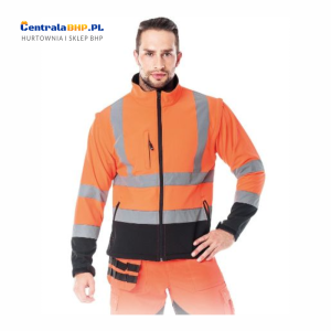 Kurtka Robocza Męska Softshell LH - Ascona Ochronna Odblaskowa Reis 