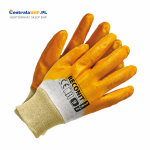 Rękawice Robocze Nitrylowe Żółte Powlekane RECONIT Reis Opakowanie Zbiorcze 12 Par 