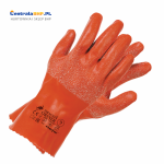 Rękawice Robocze Gumowe Ocieplane ORINER Powlekane Opakowanie Zbiorcze 12 Par  