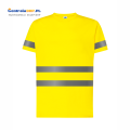 t-shist ostrzegawczy jednokolorowy gold fluor a.png