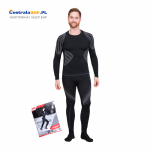 Bielizna termoaktywna, męska US WARM kolor czarno-szary funkcjonalny