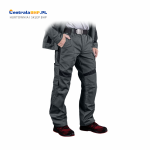 Spodnie ochronne do pasa ze wstawkami z kontrastowego materiału TANZO szaro-czarne