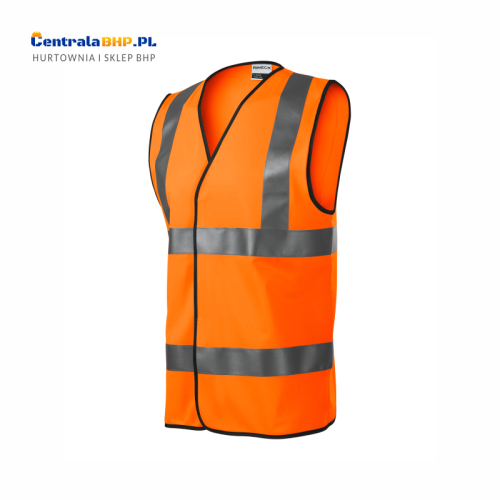 kamizelka odblaskowa unisex HV BRIGHT 9V3 fluorescencyjny pomarańczowy a.png