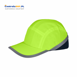 Przemysłowy hełm lekki kasko-czapka BUMPER kask w kolorze seledynowym  rozmiar: 54-59
