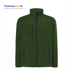 Kurtka Softshell męska JHK SOFTJACKET kolor: zieleń butelkowa