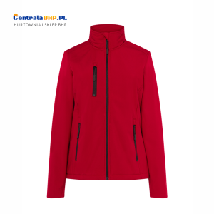 Kurtka Softshell damska SOFTJACK JACKET LADY KOLOR:  CZERWONY