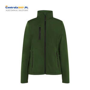 Kurtka Softshell damska SOFTJACK JACKET LADY KOLOR:  ZIELEŃ BUTELKOWA