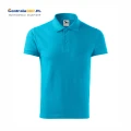 polo męska cotton heavy 215 turkusowa b.png