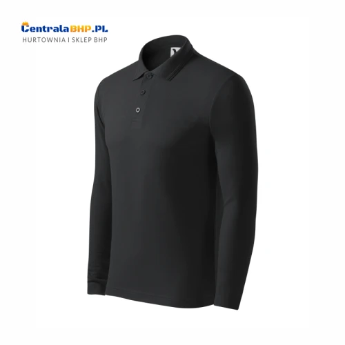 polo męska ls pique polo 221 ebony gray a.png