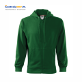 bluza męska TRENDY ZIPPER 410 zieleń butelkowa b.png