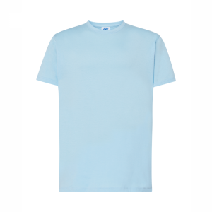 Koszulka Robocza T-shirt Męska Bawełniana Pod Nadruk JHK TSRA 190 g sky blue 