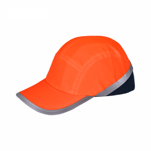 Przemysłowy hełm lekki kasko-czapka BUMPER kask w kolorze pomarańczowym  rozmiar: 54-59  