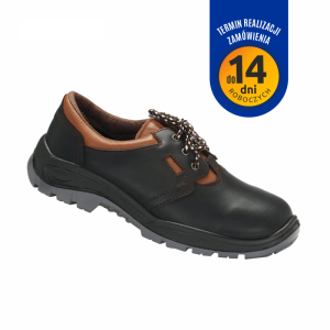 Buty Ochronne SO 38 Półbuty OB Strzelce Opolskie Skóra Licowa Tłoczona