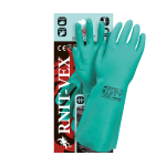 Rękawice Robocze Kwasoodporne Nitrylowe RNIT - VEX Reis 1 Para